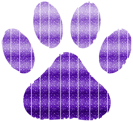 Purple Dog Paw