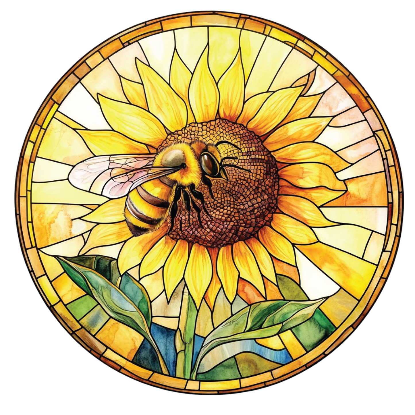 Bee on Sunflower