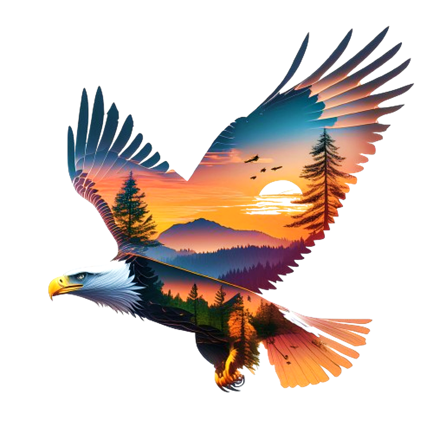 Eagle Sunset