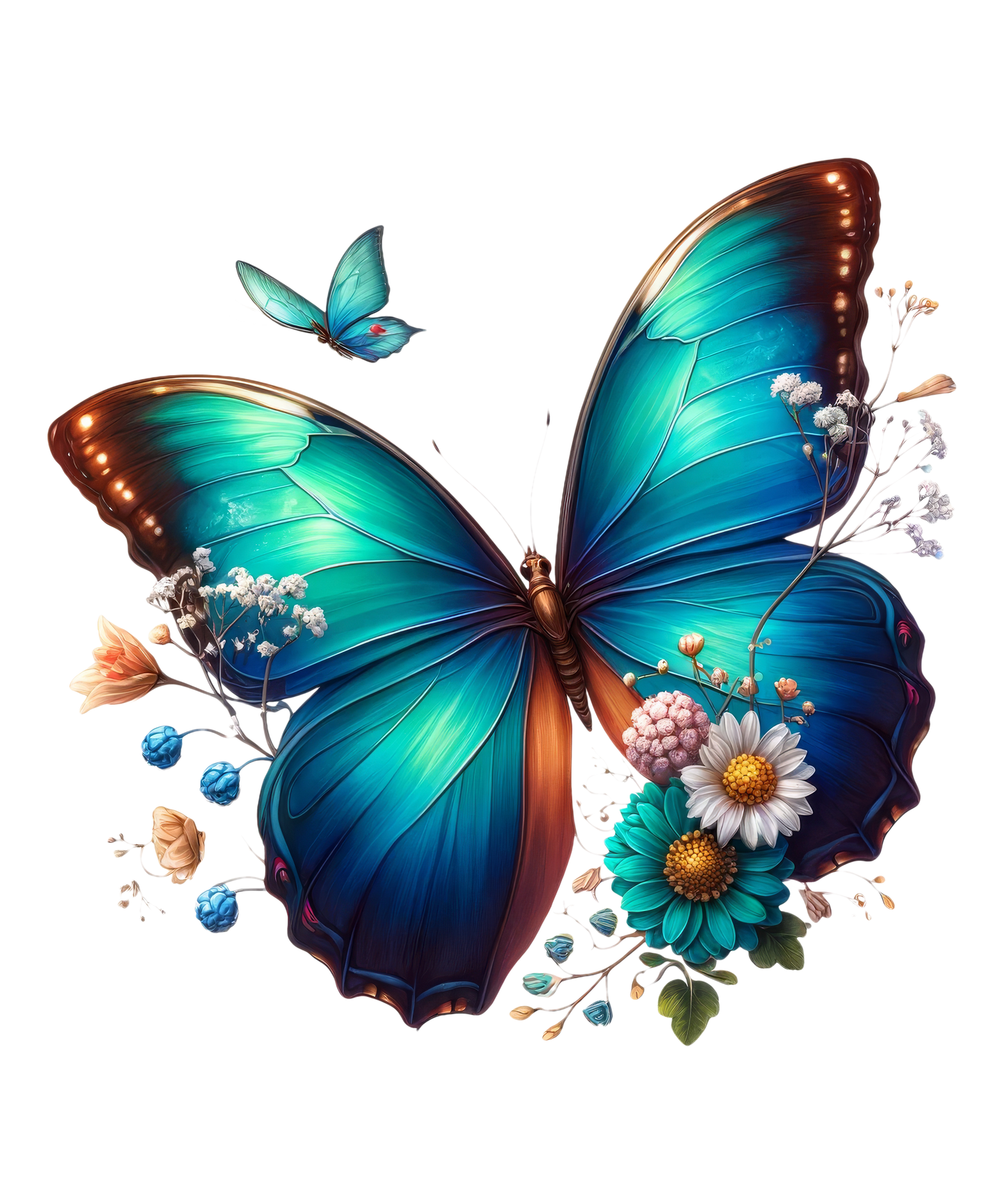 Butterfly Floral 1