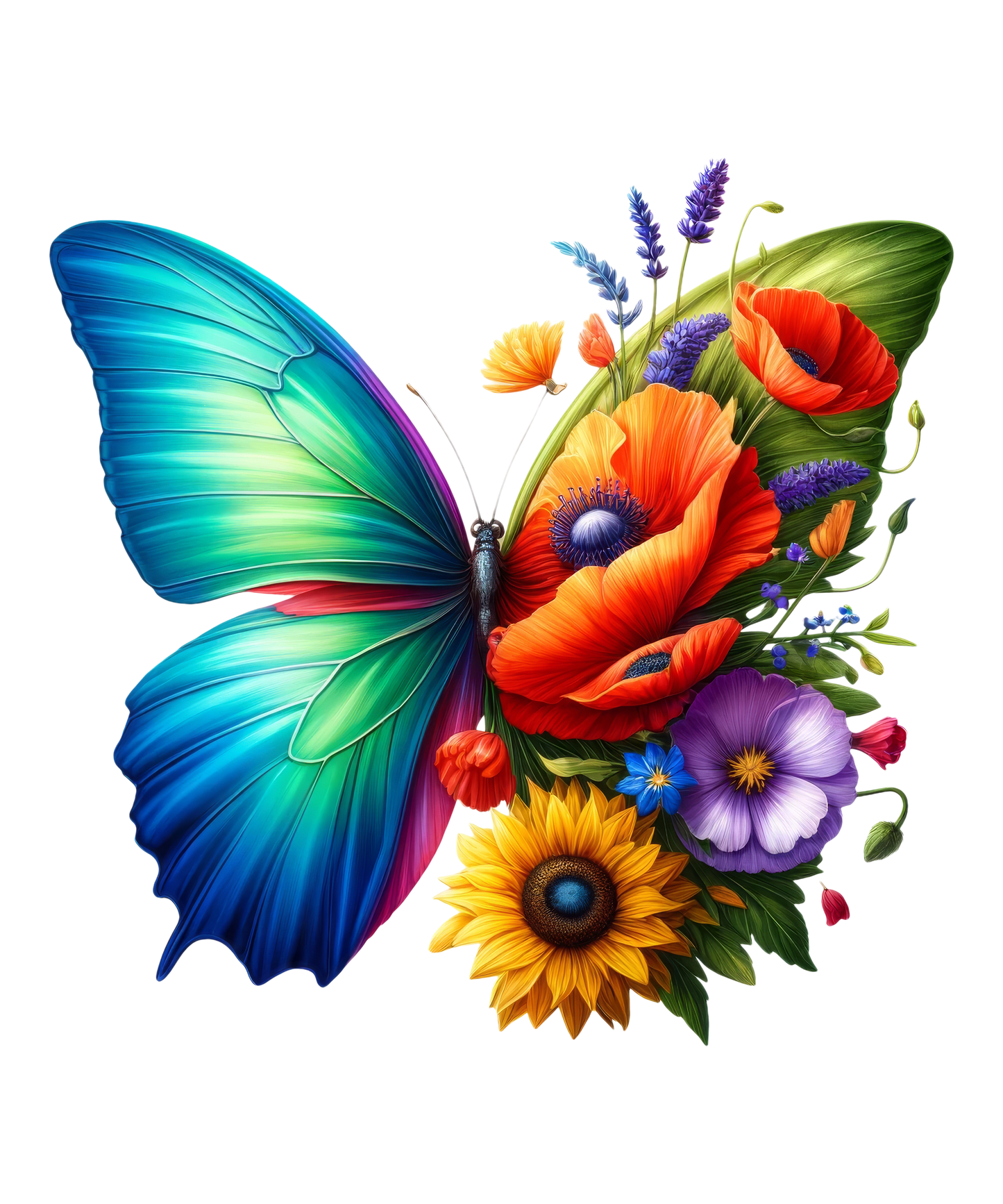 Butterfly Floral 7