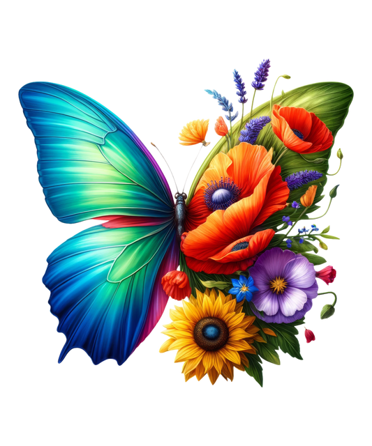 Butterfly Floral 7