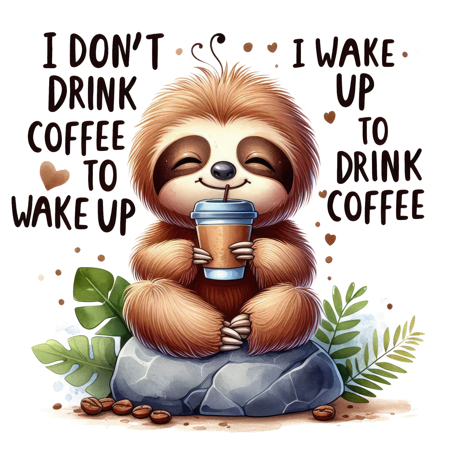 I Wake Up To Drink Coffee
