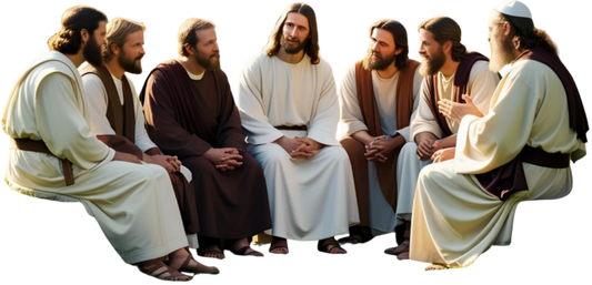 Jesus in a group