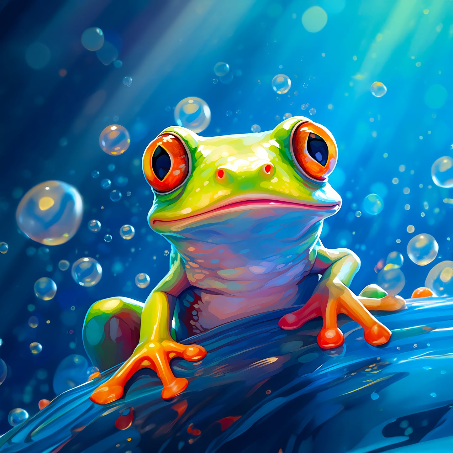 Frog Wind Spinner