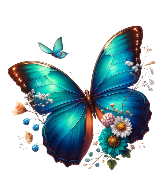 Butterfly Floral 1